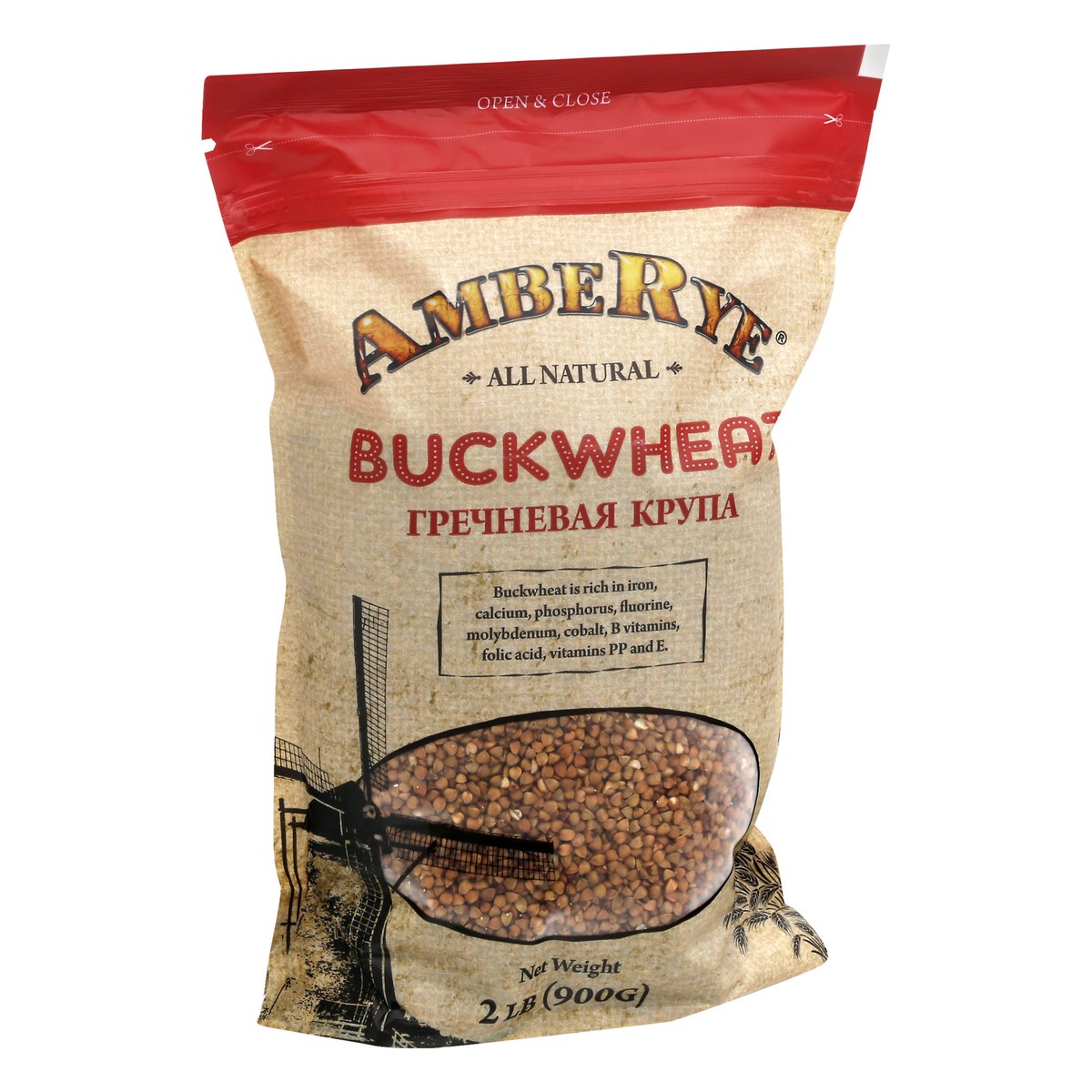 slide 7 of 13, AmbeRye Buckwheat 2 lb, 2 lb