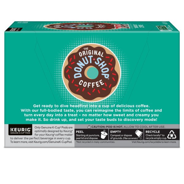 slide 23 of 29, The Original Donut Shop Dark Keurig Single-Serve K-Cup Pods, Dark Roast Coffee- 10 ct, 10 ct