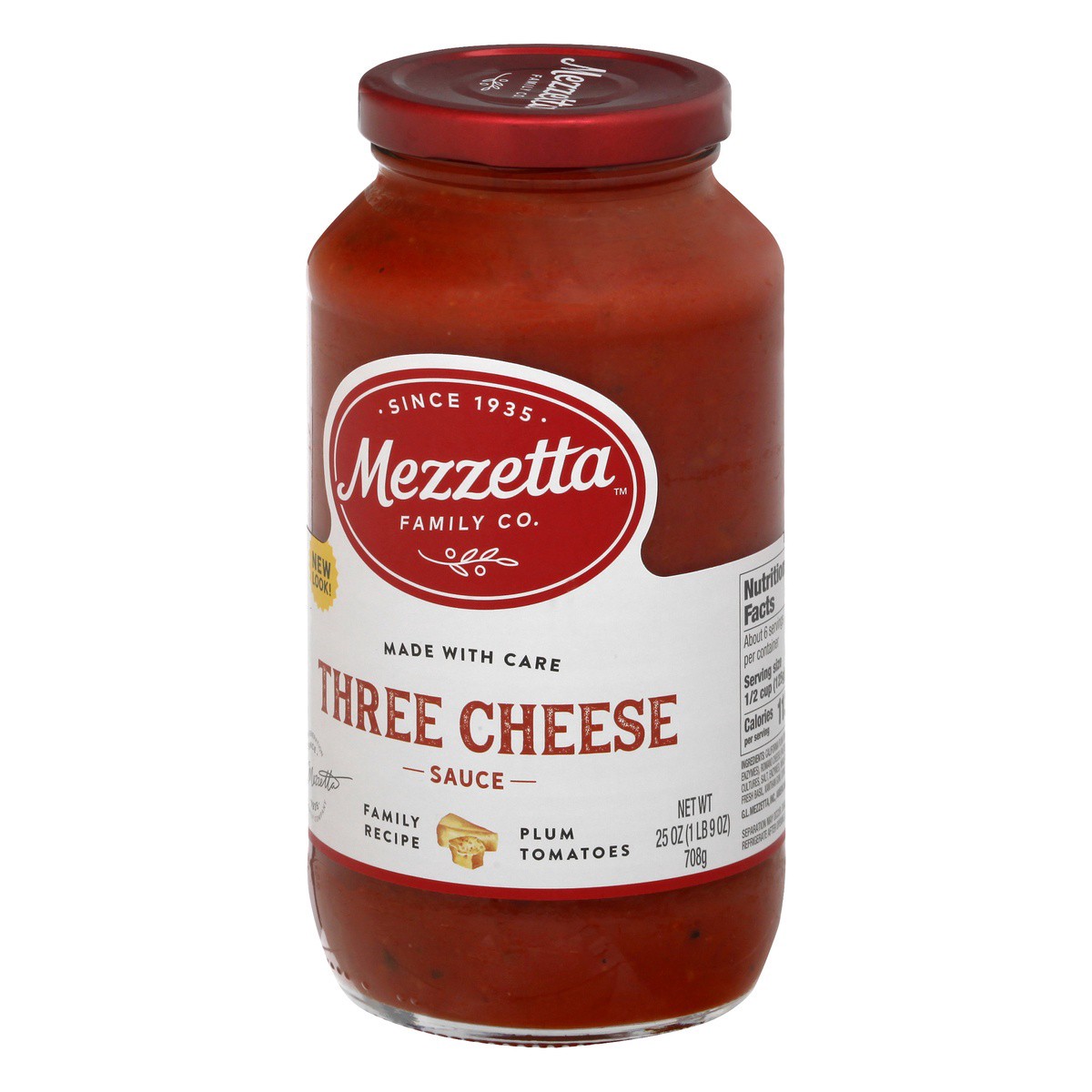 slide 3 of 9, Mezzetta Family Recipes Three Cheese Sauce, 25 oz, 25 oz