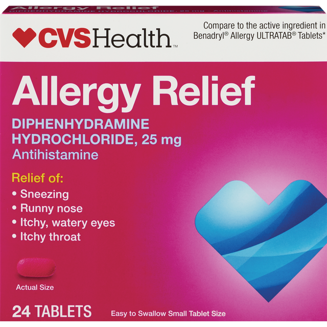 slide 1 of 1, CVS Health Allergy Tb, 1 ct