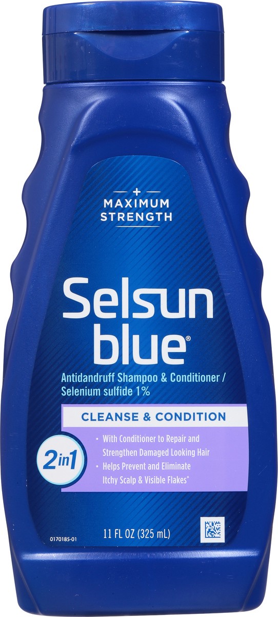 slide 13 of 13, Selsun Blue Cleanse & Condition 2in1 Shampoo & Conditioner 11 fl oz, 11 oz