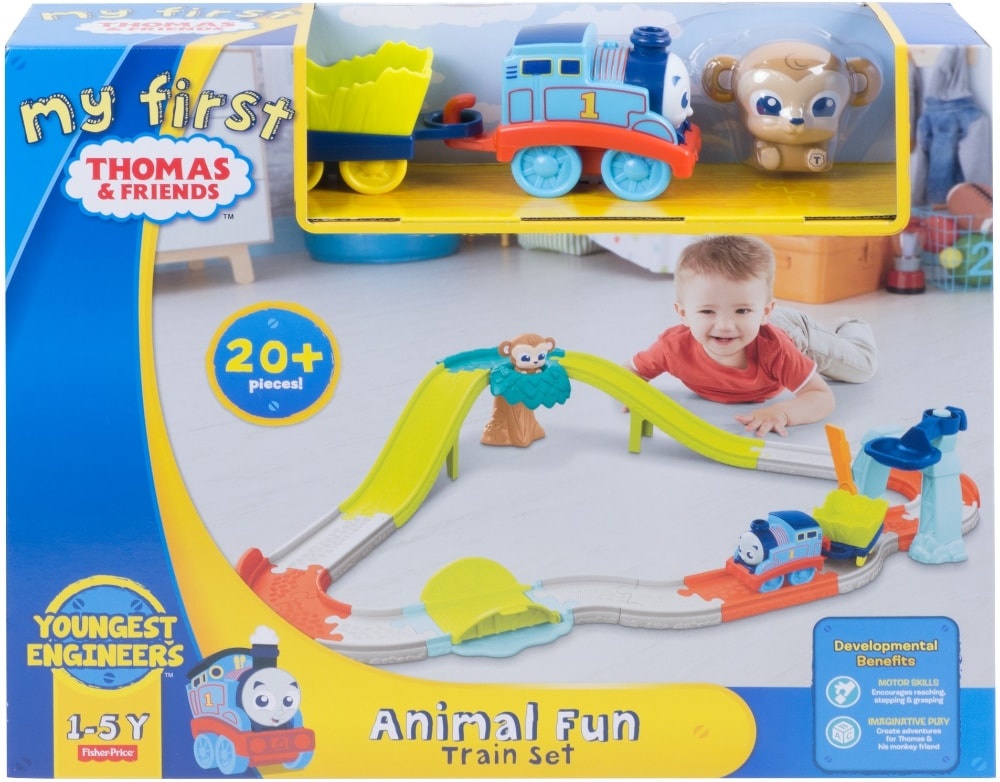 slide 1 of 1, Fisher-Price My First Thomas & Friends Animal Fun Train Set, 1 ct