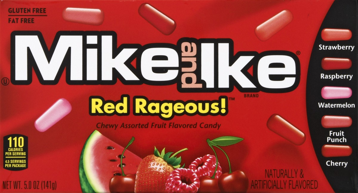 slide 9 of 10, MIKE AND IKE Original Fruits Chewy Candy, 5 oz