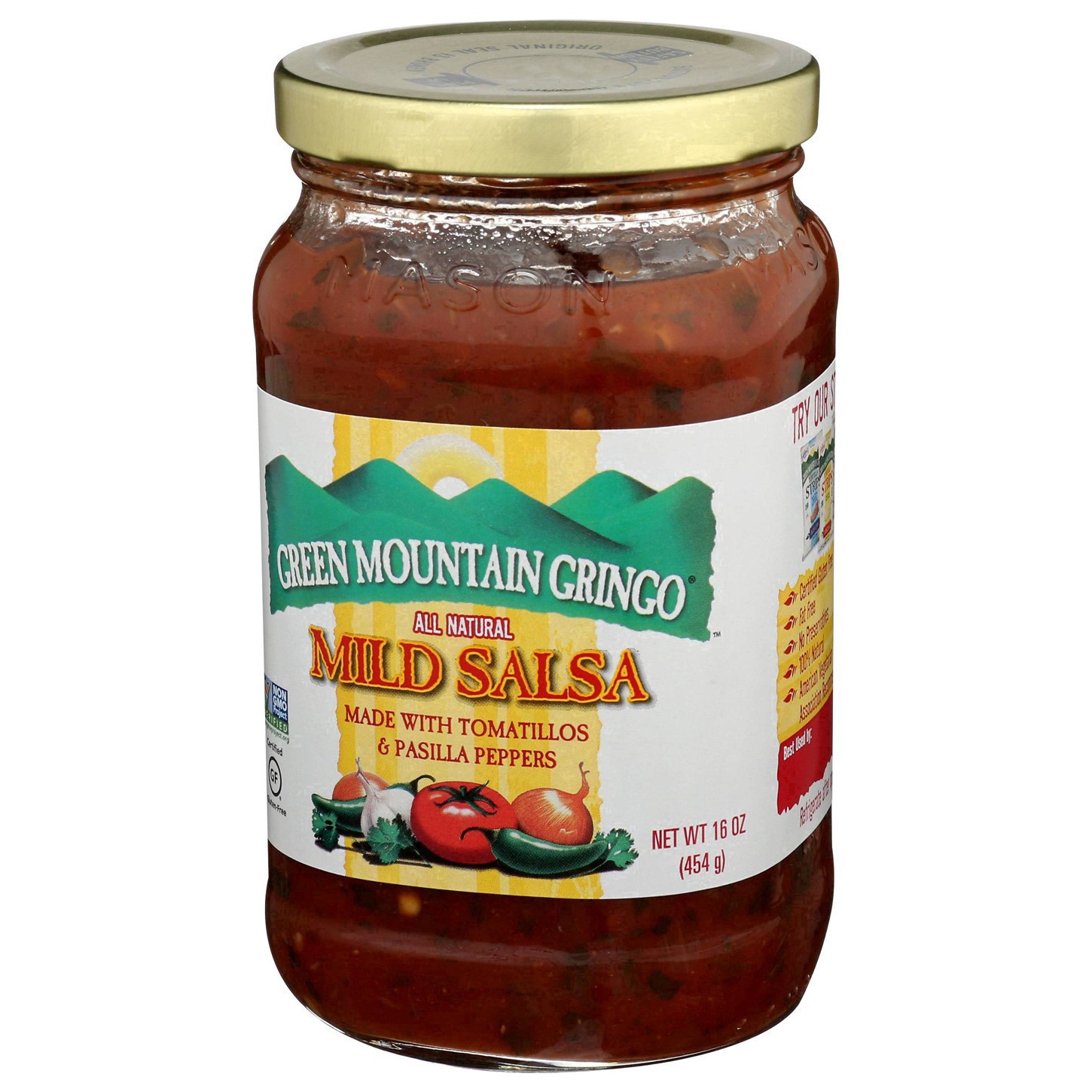 slide 9 of 36, Green Mountain Gringo Salsa 16 oz, 16 oz