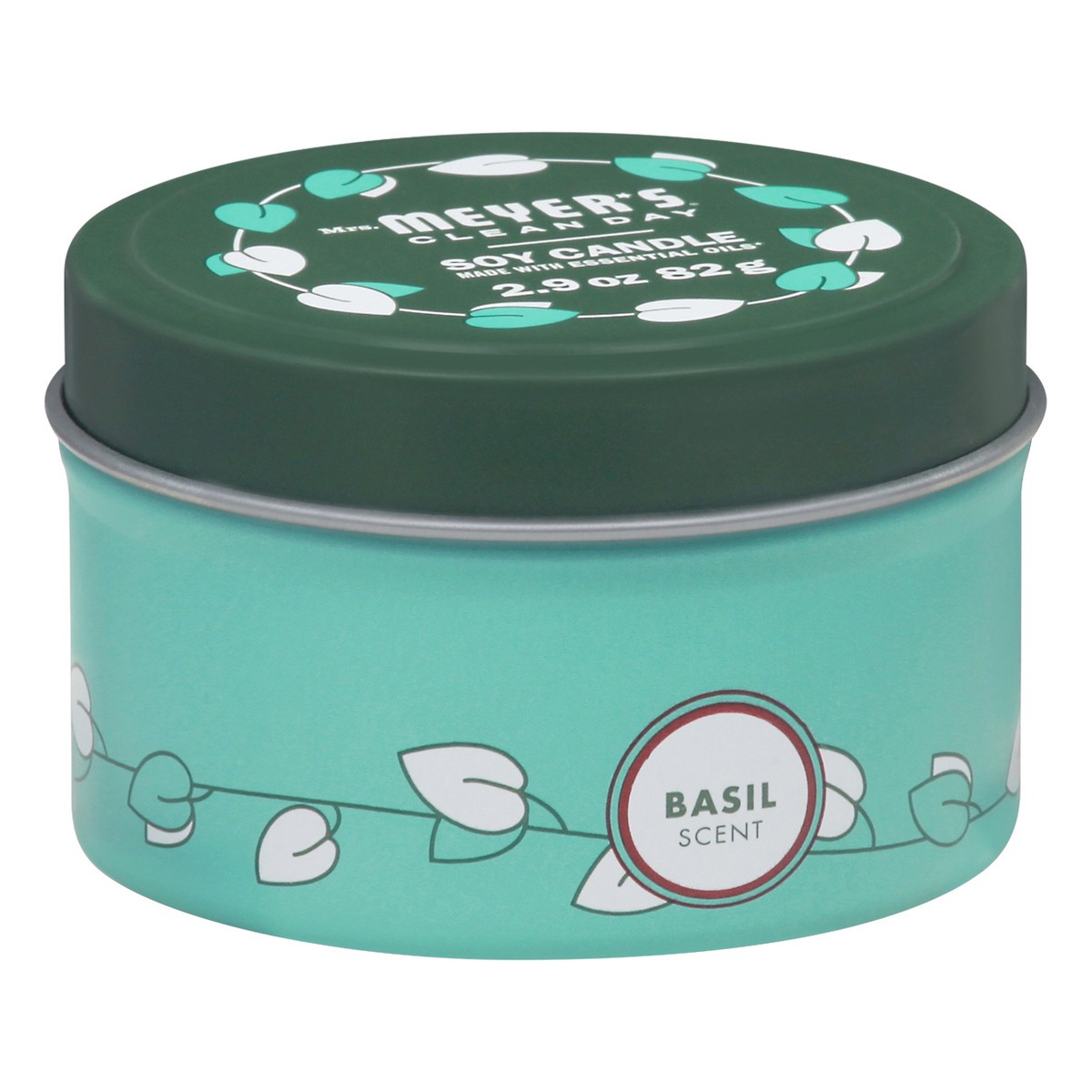 slide 4 of 13, Mrs. Meyer's Clean Day Basil Scent Soy Candle 2.9 oz, 2.9 oz