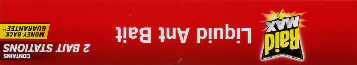 slide 6 of 9, Raid Max Liquid Ant Bait, Outdoor and Indoor Ant Poison Bait Stations for Home, 2 Count. .25 fl. oz. Each Bait Station, 2 ct