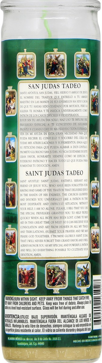slide 3 of 8, Veladora Mexico Velmex Candle Judas Tadeo, 1 ct