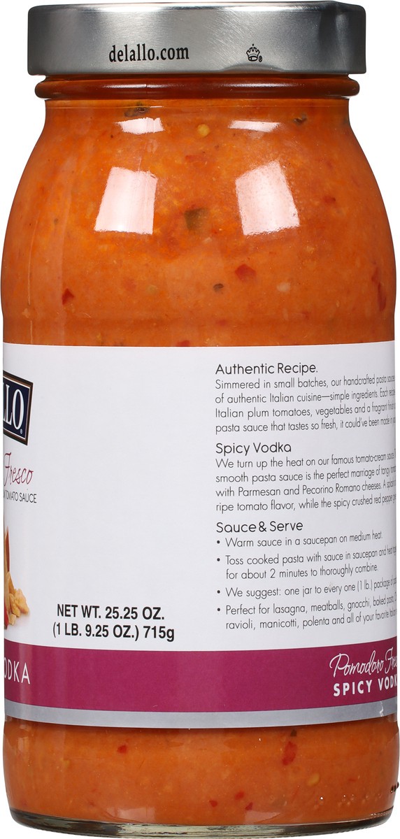slide 2 of 14, DeLallo Spicy Vodka Pomodoro Fresco 25.25 oz, 25.25 oz