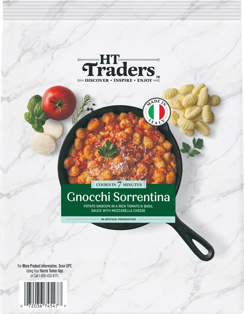 slide 4 of 4, HT Traders™ Gnocchi Sorrentina Pasta Meal, 1 lb