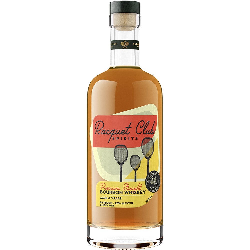 slide 1 of 1, Racquet Club Spirits Racquet Club Straight Bourbon, 750 ml
