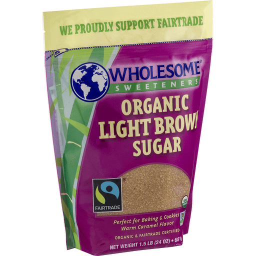 slide 2 of 17, Wholesome Organic Light Brown Sugar, 24 oz