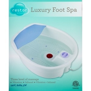 slide 1 of 1, Restor Style Luxury Foot Spa, 1 ct