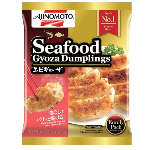 slide 1 of 1, Aji-No-Moto Gyoza Seafood, 24.7 oz