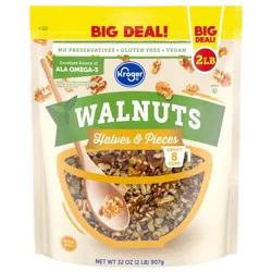 Kroger Walnut Halves & Pieces