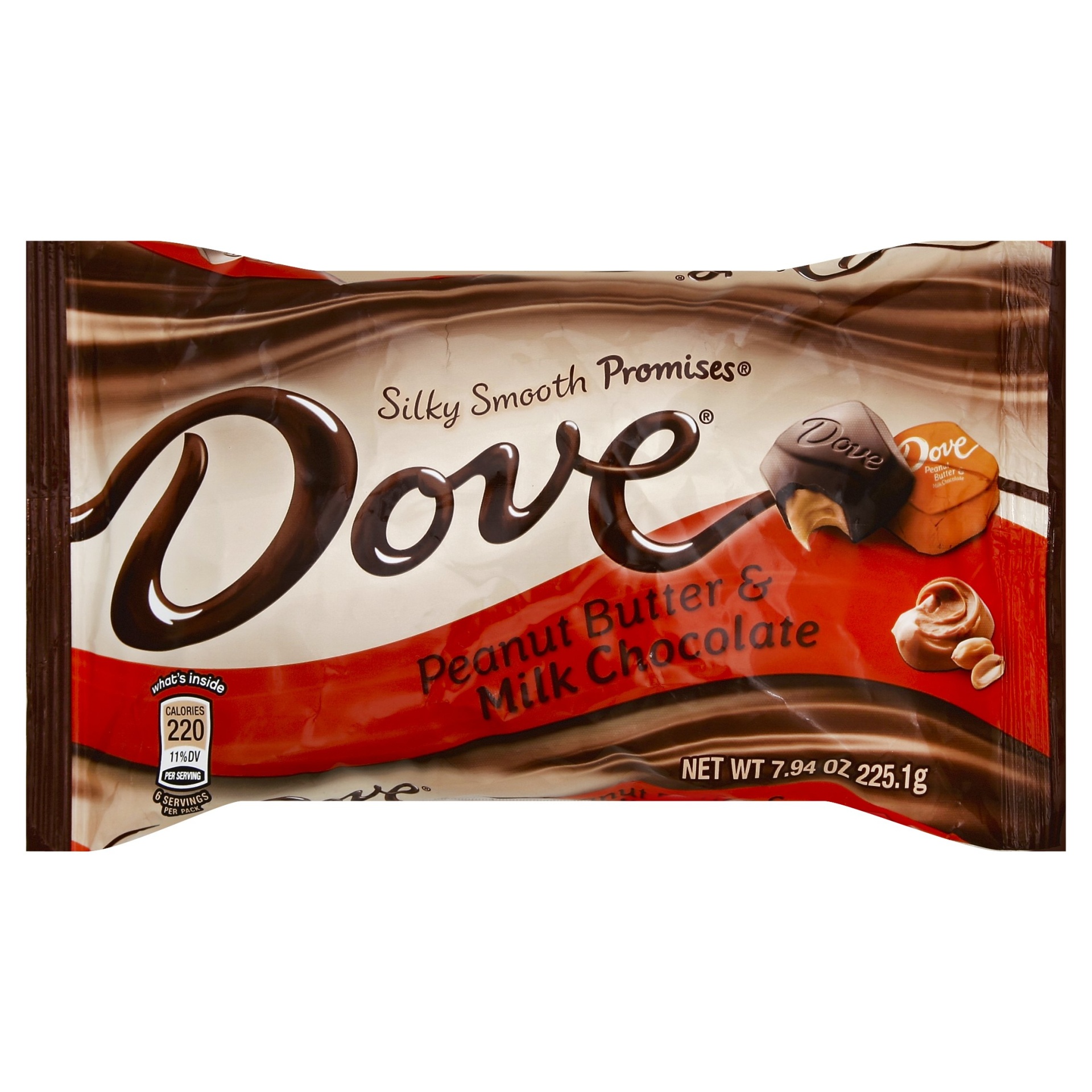 Dove Promises Peanut Butter And Milk Chocolate Candy 7.94 oz Shipt
