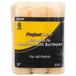 Linzer 9" x 3/8" Nap Polyester Knit Roller Covers