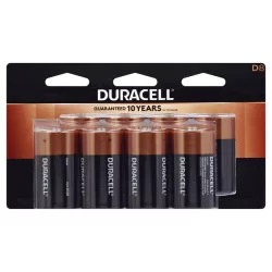 Duracell Coppertop D Alkaline Batteries
