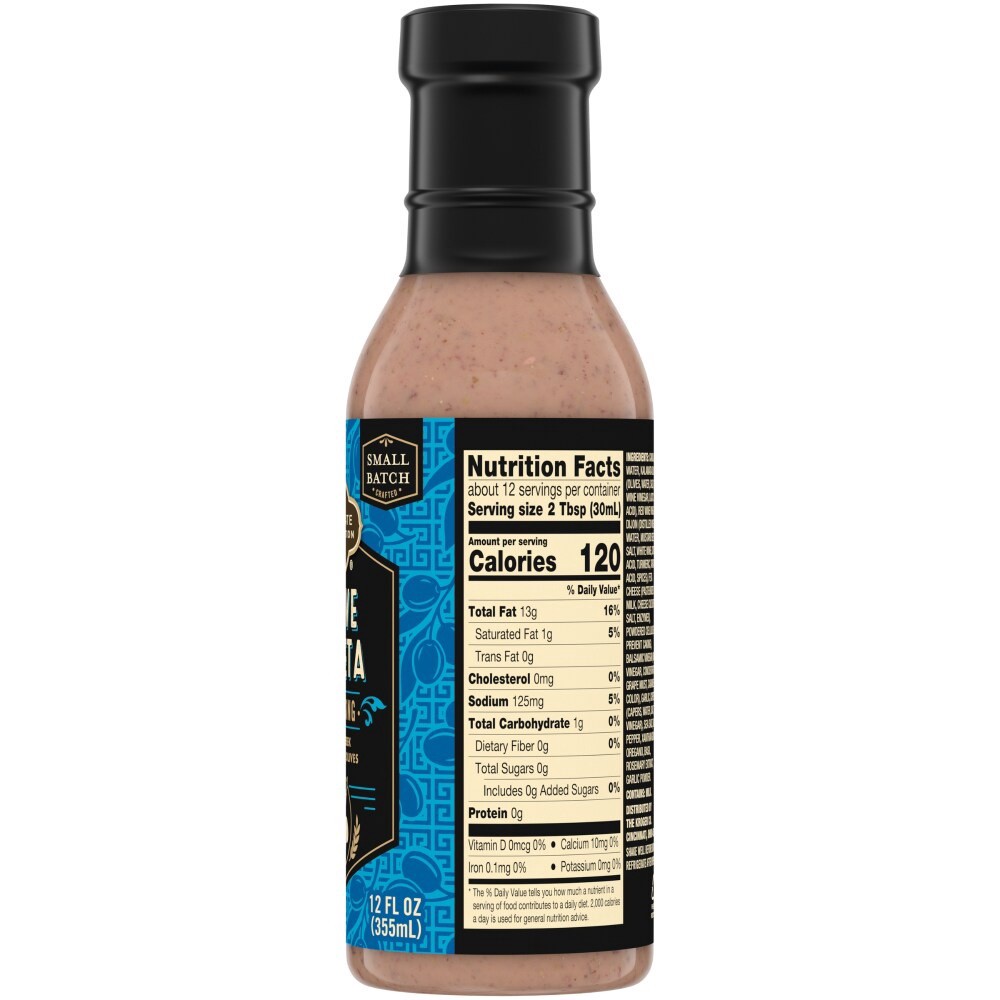 slide 3 of 3, Private Selection Olive And Feta Salad Dressing, 12 fl oz