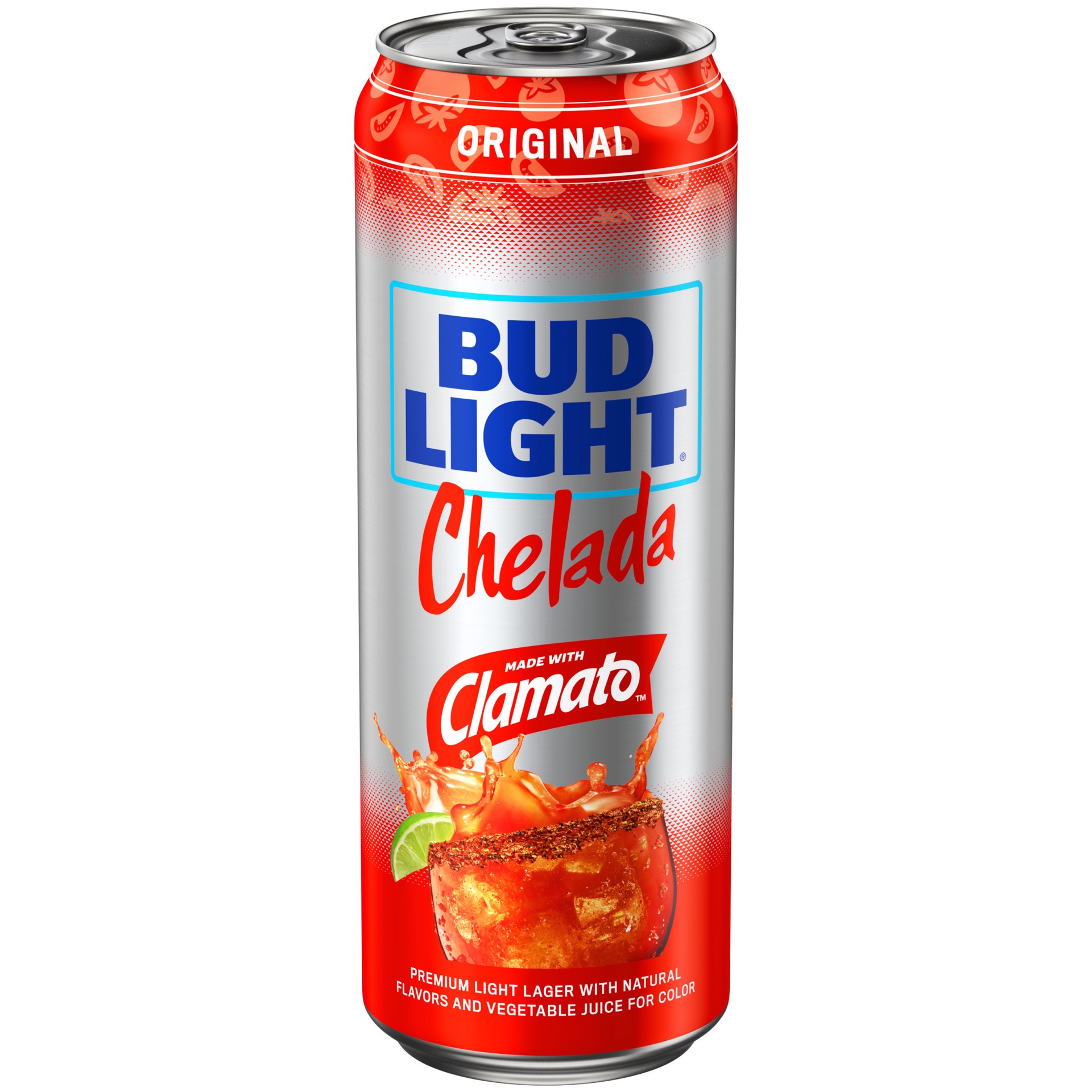 slide 1 of 3, Bud Light Chelada Clamato Beer 25 fl oz Tall Can, 25 oz
