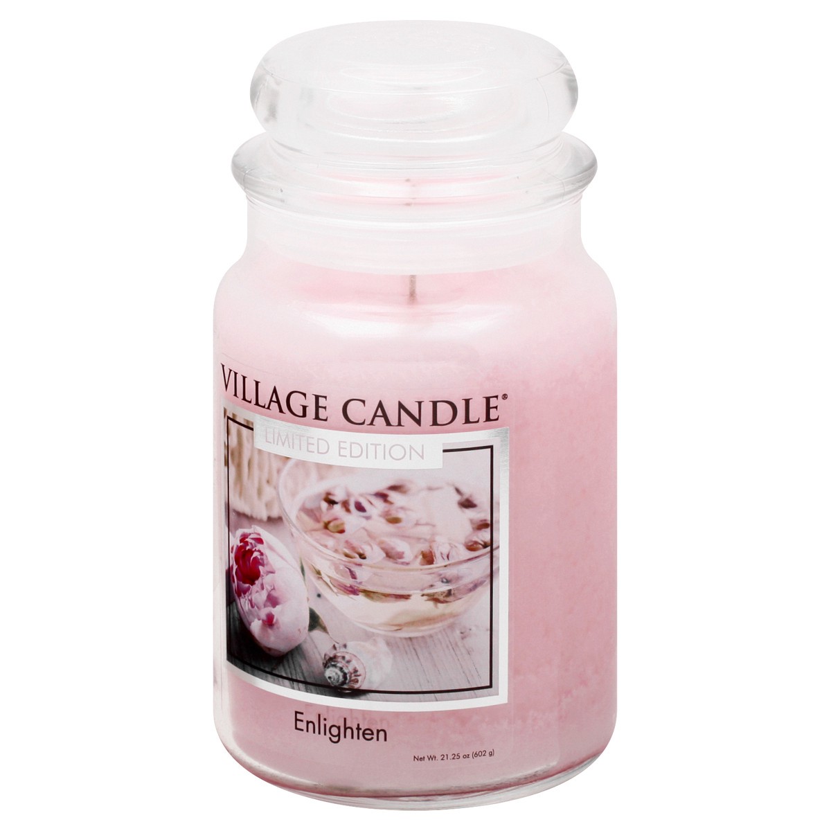 slide 2 of 9, Village Candle Jar Candle Enlighten, 26 oz