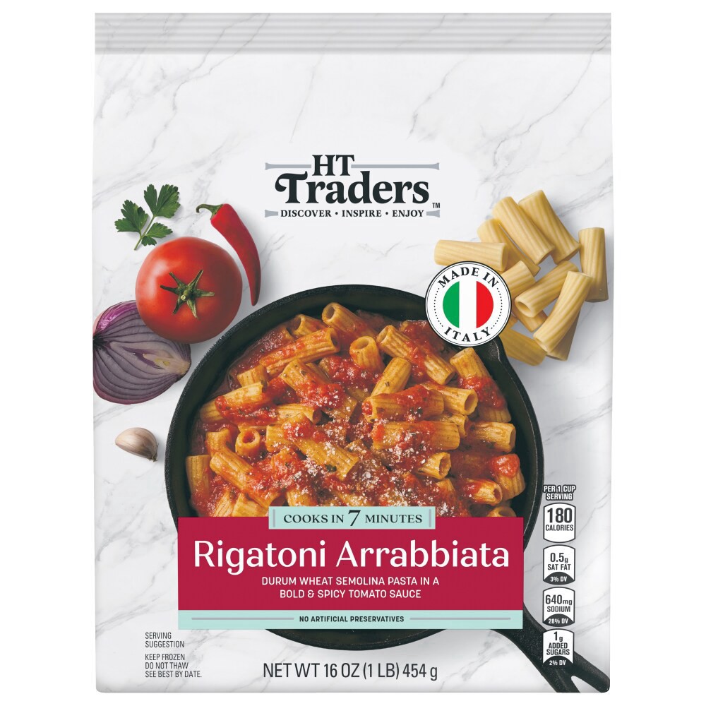 slide 2 of 3, HT Traders™ Rigatoni Arrabbiata Frozen Meal, 16 oz
