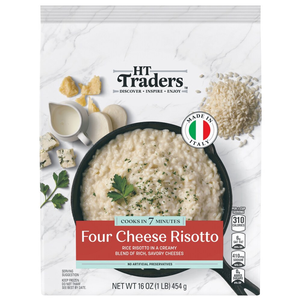 slide 2 of 4, HT Traders™ Four Cheese Risotto Pasta Meal, 1 lb