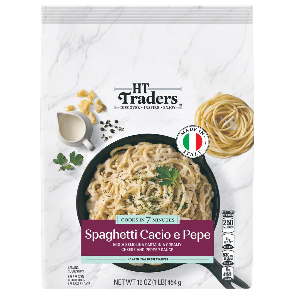 slide 2 of 4, HT Traders™ Spaghetti Cacio e Pepe Pasta Meal, 16 oz