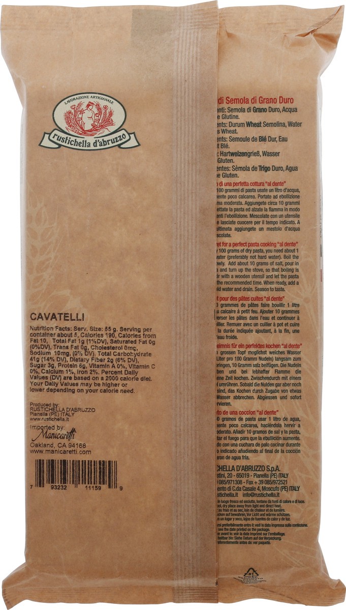 slide 5 of 9, Rustichella d'Abruzzo Cavatelli 8.8 oz, 8.8 oz