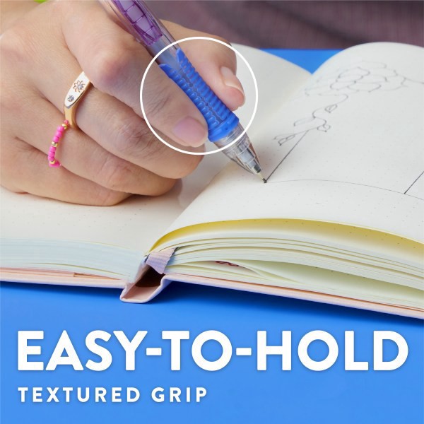 slide 3 of 8, Paper Mate Clearpoint Mechanical Pencil, Break-Resistant, Color Block Edition, HB #2 Lead (0.7mm), 4 Count, 4 ct