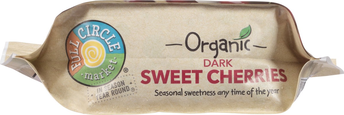 slide 9 of 9, Full Circle Market Organic Dark Unsweetened Sweet Cherries 10 oz, 10 oz