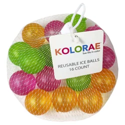 Kolorae Reusable Ice Balls - 16 ct