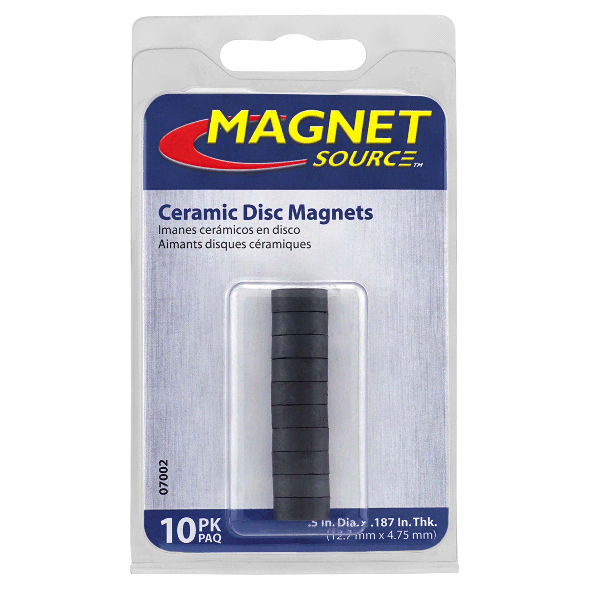 slide 1 of 21, Ceramic Magnet Disc, 1 ct