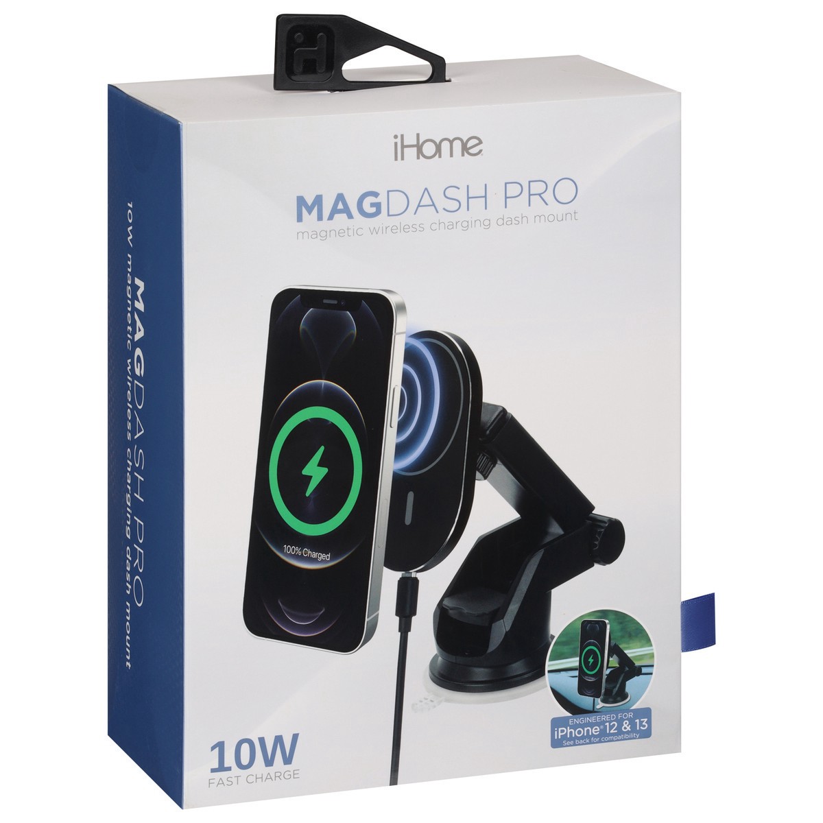 slide 8 of 12, iHome 10 Watts Wireless MagDash Pro 1 ea, 1 ea