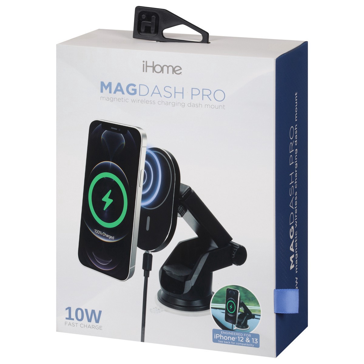 slide 9 of 12, iHome 10 Watts Wireless MagDash Pro 1 ea, 1 ea