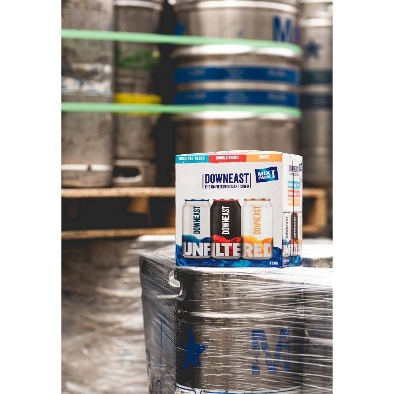 slide 2 of 4, Downeast Cider House Downeast Cider Variety Pack - 9pk/12 fl oz Cans, 9 ct; 12 fl oz