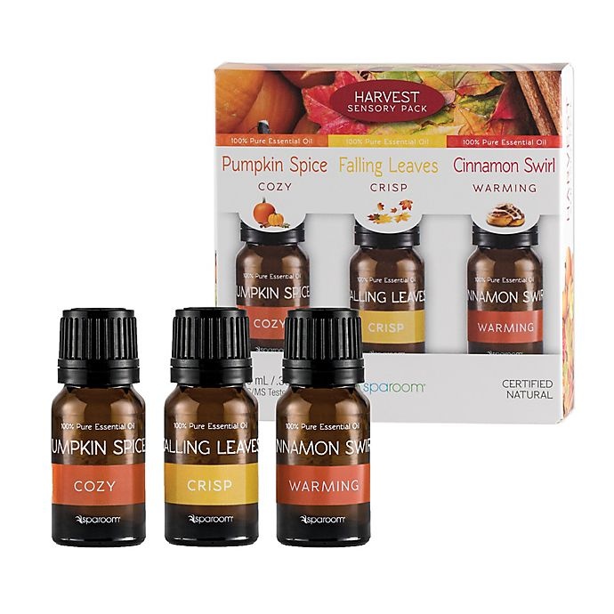 slide 1 of 3, SpaRoom Harvest Sensory Essential Oils, 3 ct