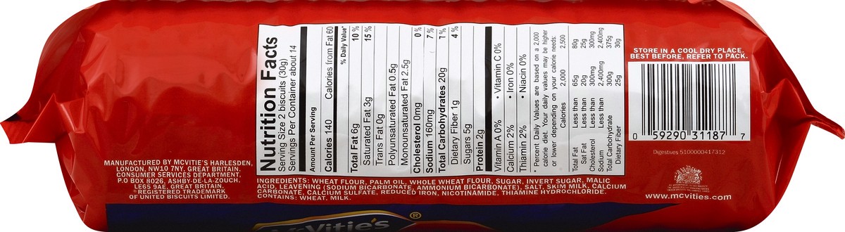 slide 3 of 5, McVitie's Digestives, 14.1 oz