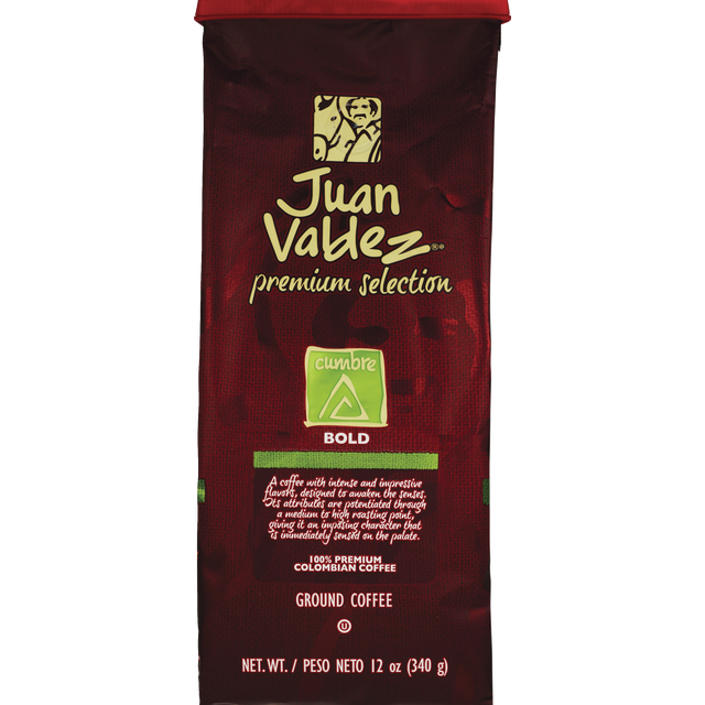 slide 1 of 1, Juan Valdez Cumbre Ground Coffee - 12 oz, 12 oz