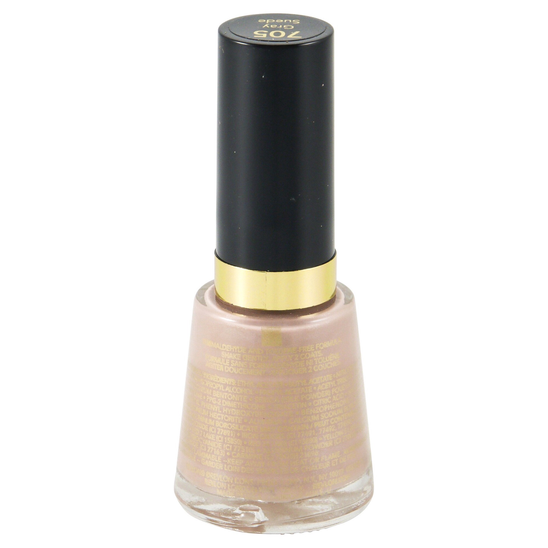 slide 5 of 5, Revlon Gray Suede Nail Enamel, 0.5 oz