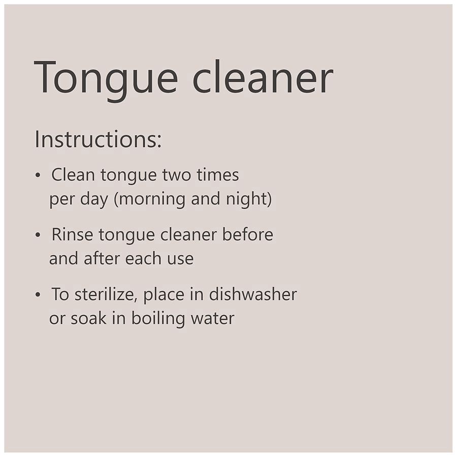slide 2 of 5, Walgreens Stainless Steel Tongue Cleaners, 2 ct