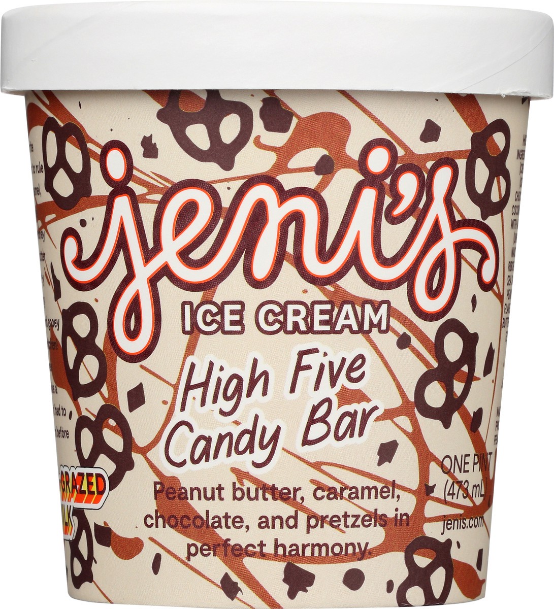slide 13 of 13, Jeni's Splendid Ice Cream High Five Candy Bar, 1 pint
