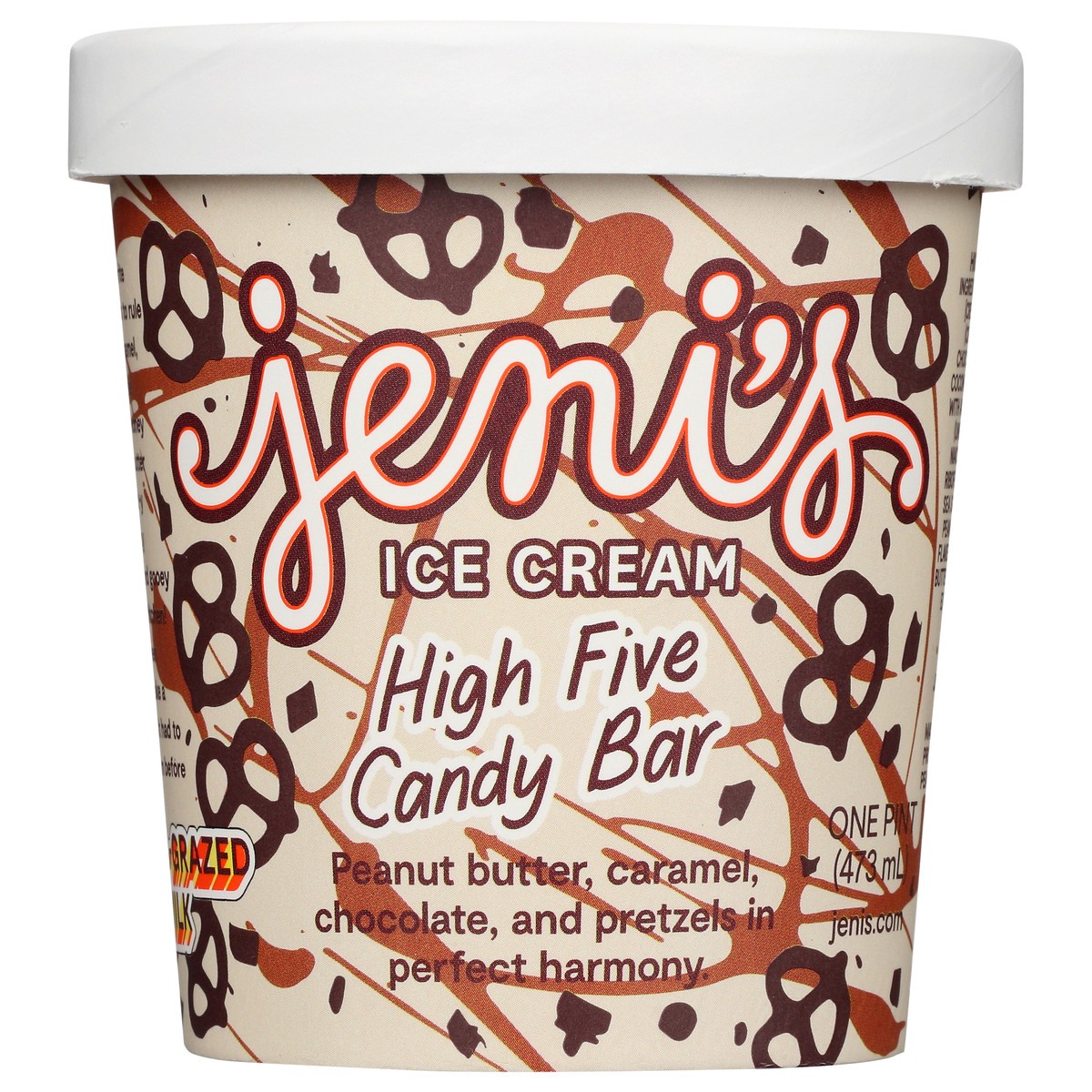 slide 9 of 13, Jeni's Splendid Ice Cream High Five Candy Bar, 1 pint