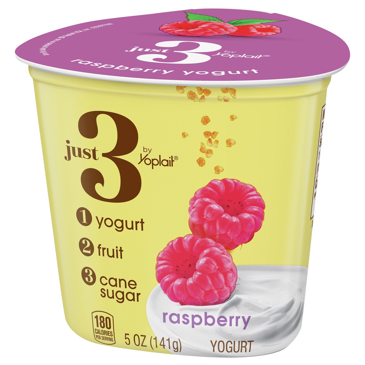 slide 12 of 13, Yoplait Raspberry Yogurt 5 oz, 5 oz