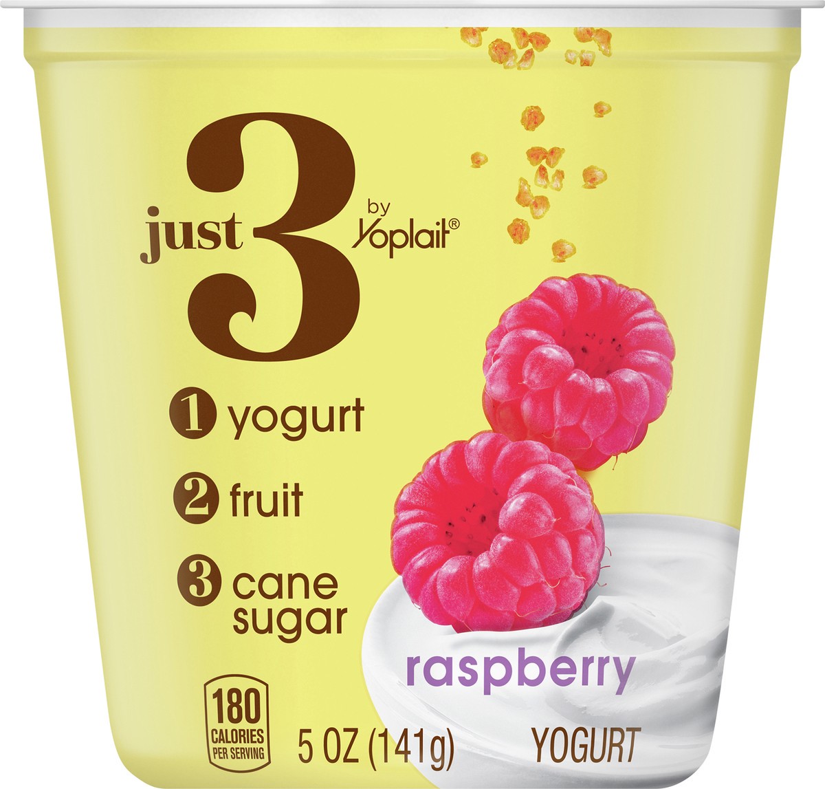 slide 7 of 13, Yoplait Raspberry Yogurt 5 oz, 5 oz