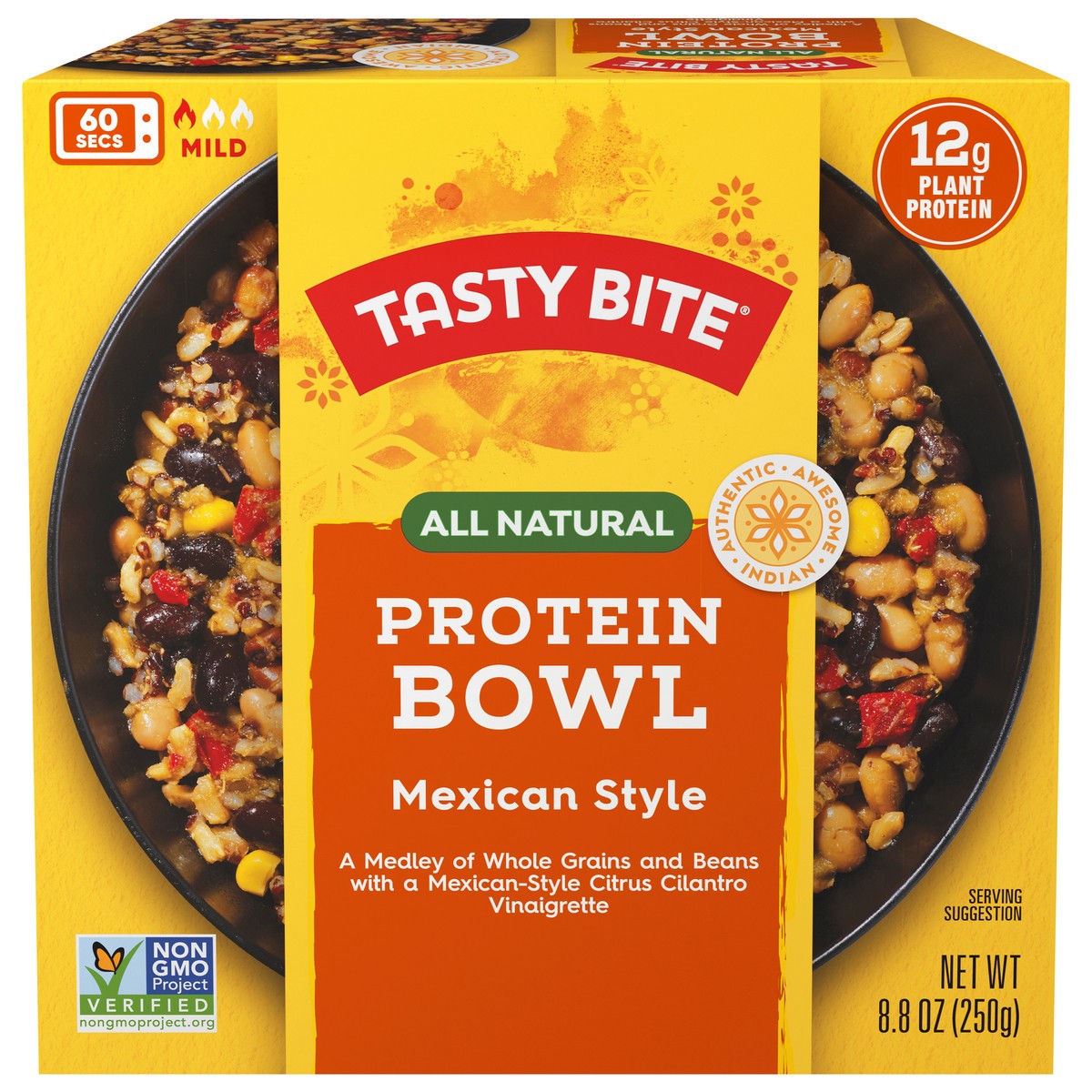 slide 5 of 10, Tasty Bite Mexican Protein Bowl, 8.8 Oz, 8.8 oz