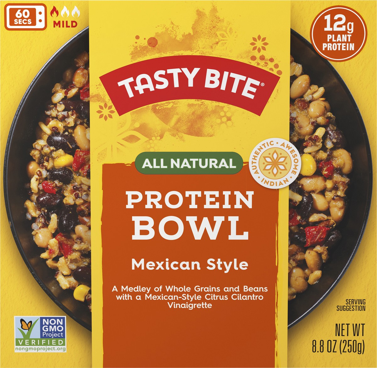 slide 2 of 10, Tasty Bite Mexican Protein Bowl, 8.8 Oz, 8.8 oz
