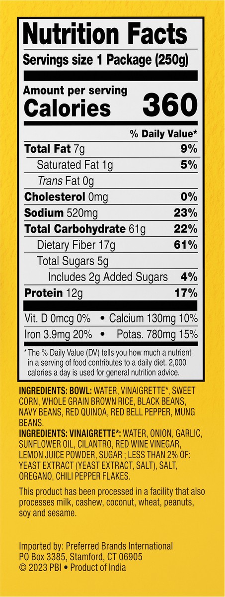 slide 3 of 10, Tasty Bite Mexican Protein Bowl, 8.8 Oz, 8.8 oz