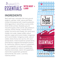 slide 25 of 29, I and Love and You "I and love and you" Naked Essentials Ancient Grains Dry Dog Food, Beef and Lamb Recipe, Prebiotics and Probiotics, Real Meat, No Fillers, 4lb Bag, 4 lb