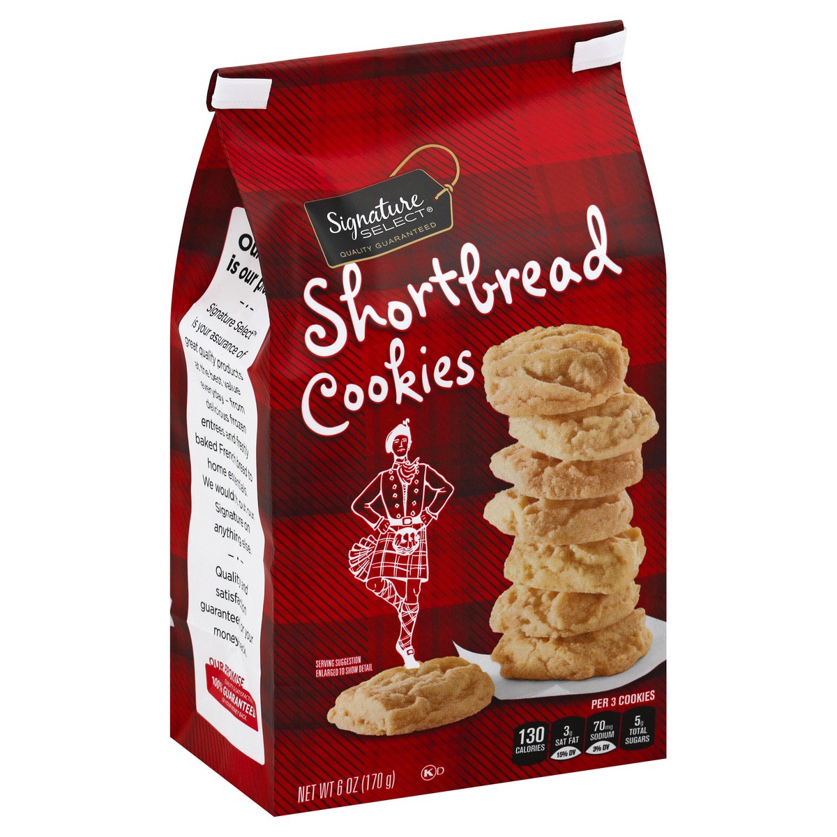 slide 3 of 9, Signature Select Cookies Shortbread, 6 oz