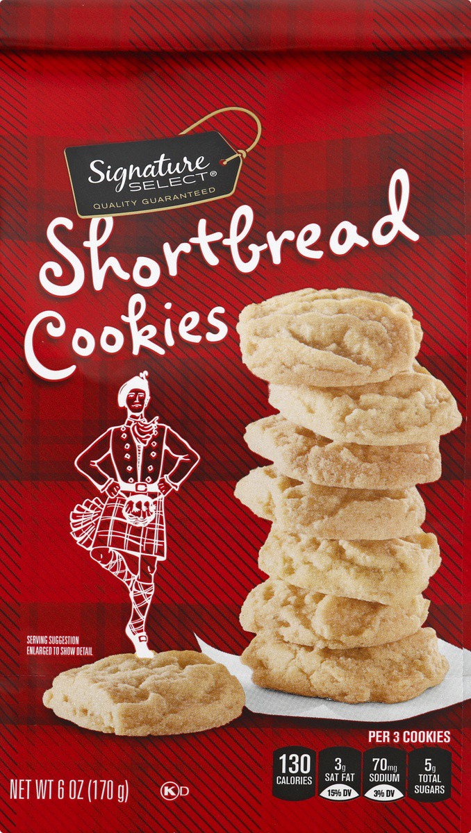 slide 2 of 9, Signature Select Cookies Shortbread, 6 oz